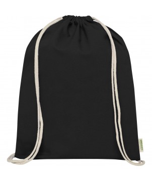 Sacs à dos - Sac à dos avec cordon en coton organique Orissa 140 g/m² 5L | PRINTECOM