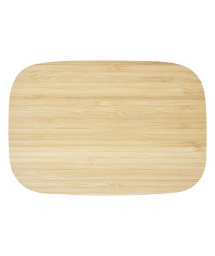 Boîte repas en inox avec couvercle bambou 700 ml personnalisée Tite