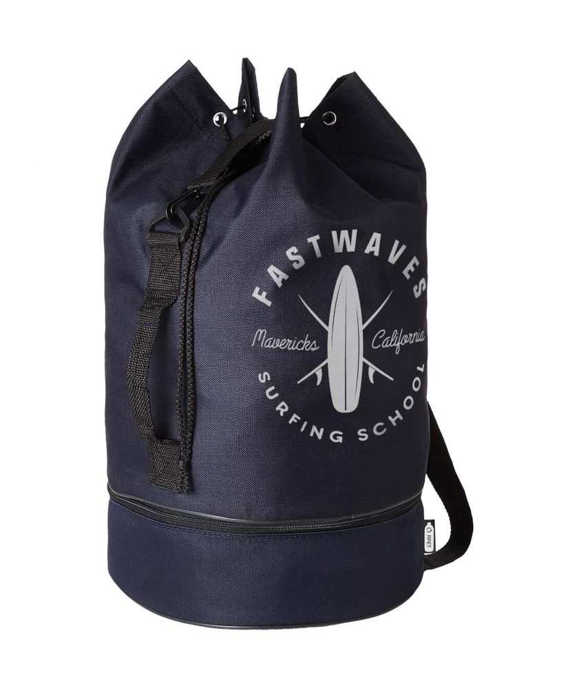 Sac marin étanche recyclé personnalisé 35 L Retrend Sacs marins publicitaire
