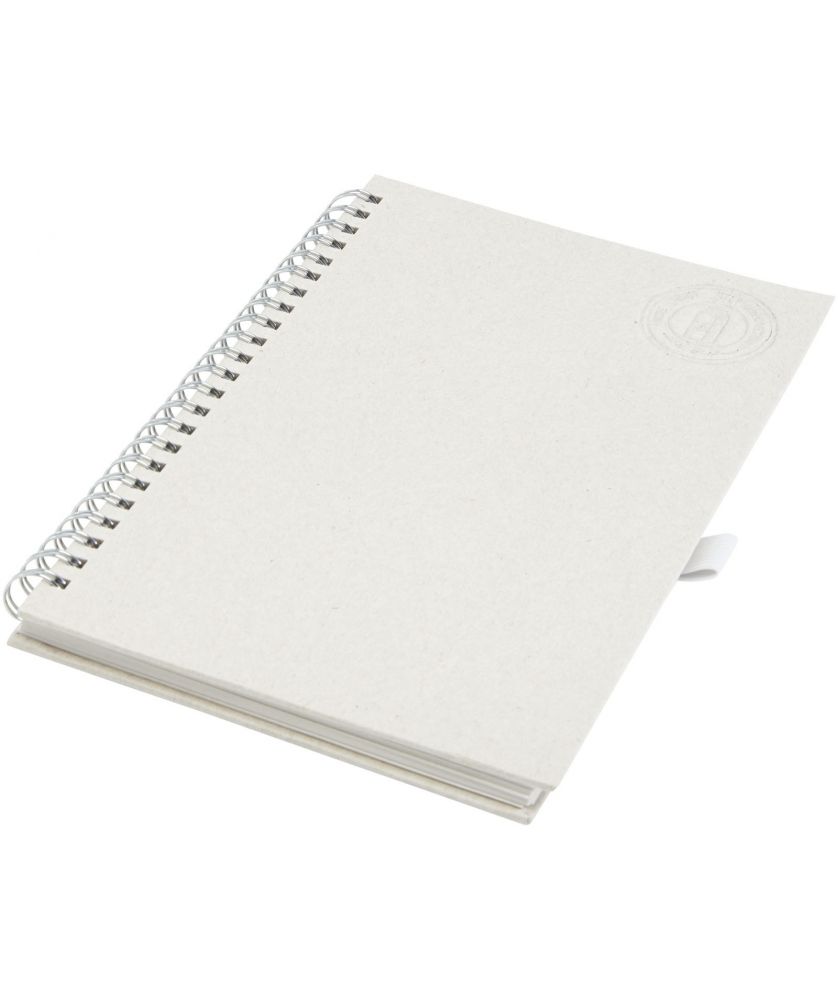 Carnet Dairy Dream A5 en briques de lait recyclées à spirales personnalisé