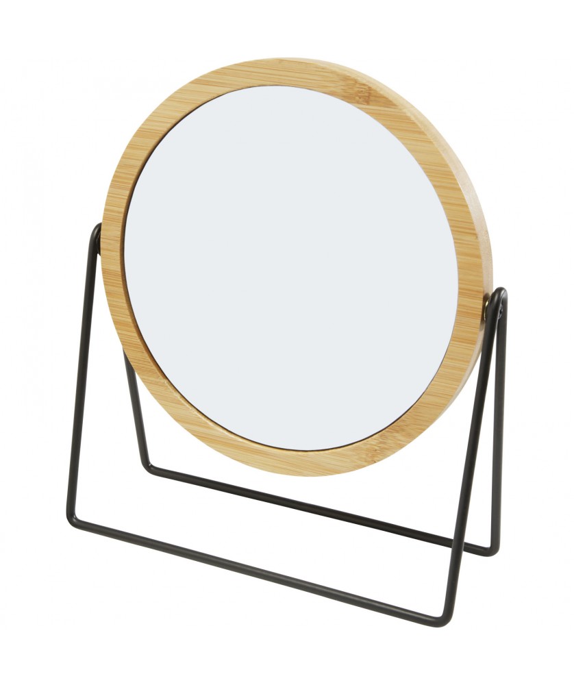 Objets de beauté - Miroir à pied Hyrra en bambou | PRINTECOM