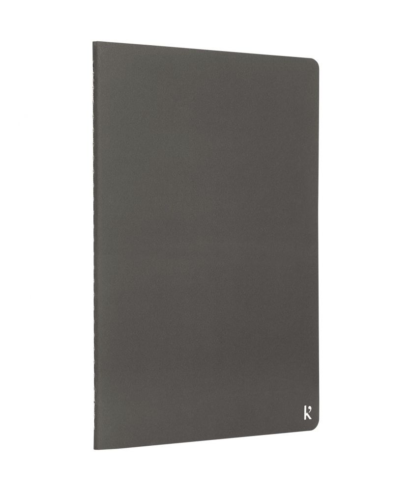 Ensemble de 2 carnets A5 en papier de pierre personnalisé K'arst Carnets publicitaire