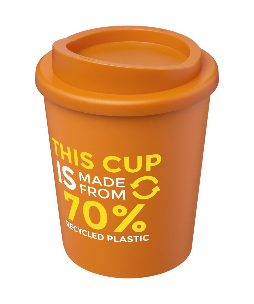 Gobelet espresso personnalisé recyclé 250 ml Americano® Espresso Eco Gobelets et mugs publicitaire