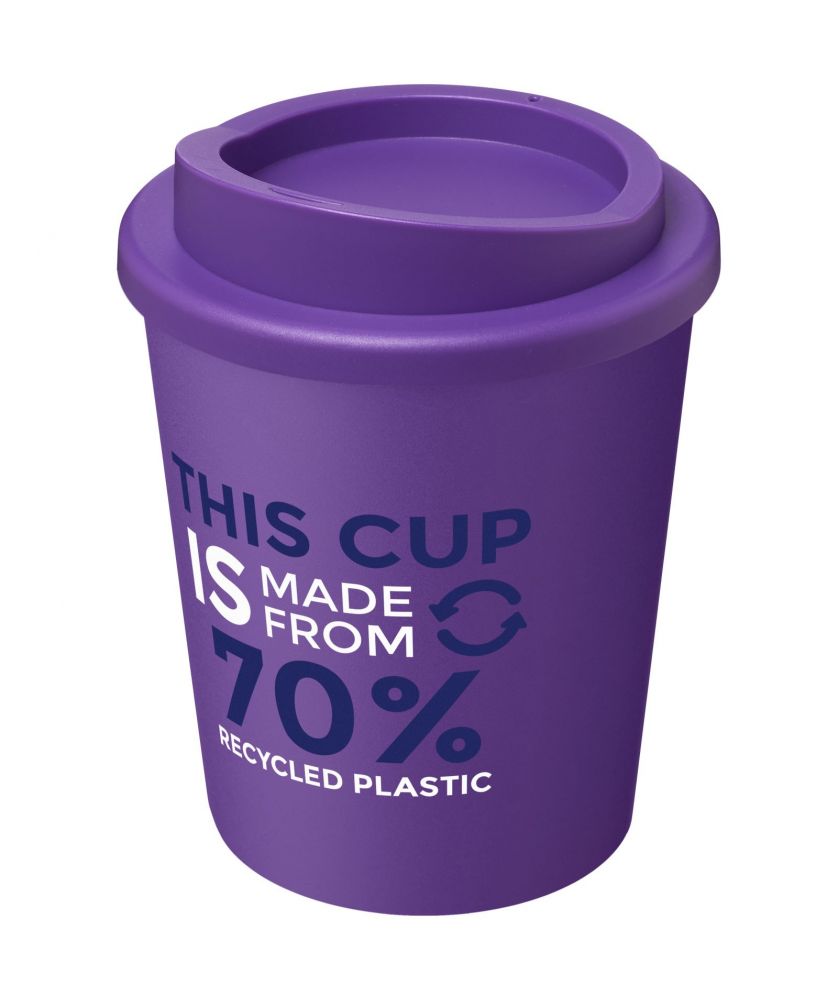 Gobelet espresso personnalisé recyclé 250 ml Americano® Espresso Eco Gobelets et mugs publicitaire