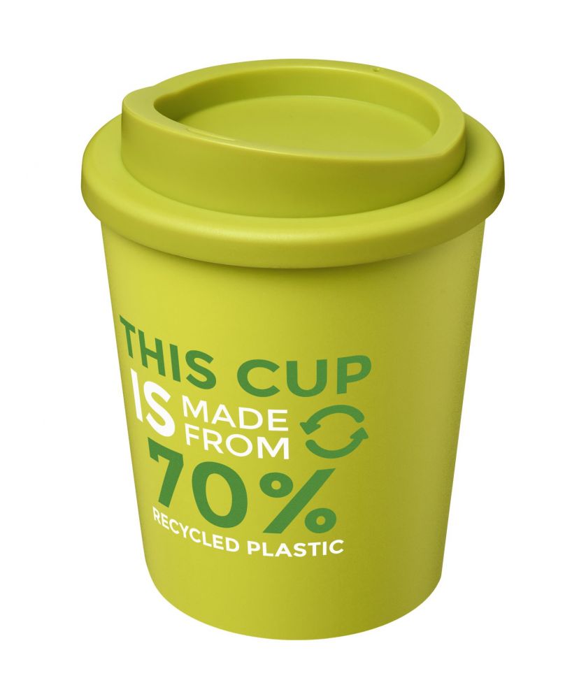 Gobelet espresso personnalisé recyclé 250 ml Americano® Espresso Eco Gobelets et mugs publicitaire