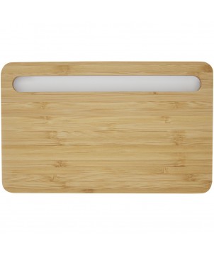 Chargeurs et Batteries - Chargeur à induction Medake 10 W, en bambou | PRINTECOM