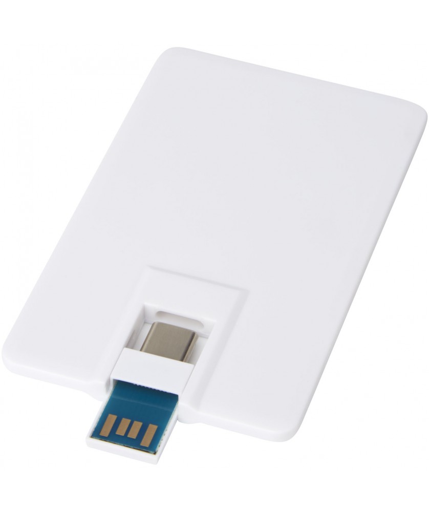 Clés USB - Clé USB Duo Slim de 64 Go avec ports Type-C et USB-A 3.0 | PRINTECOM
