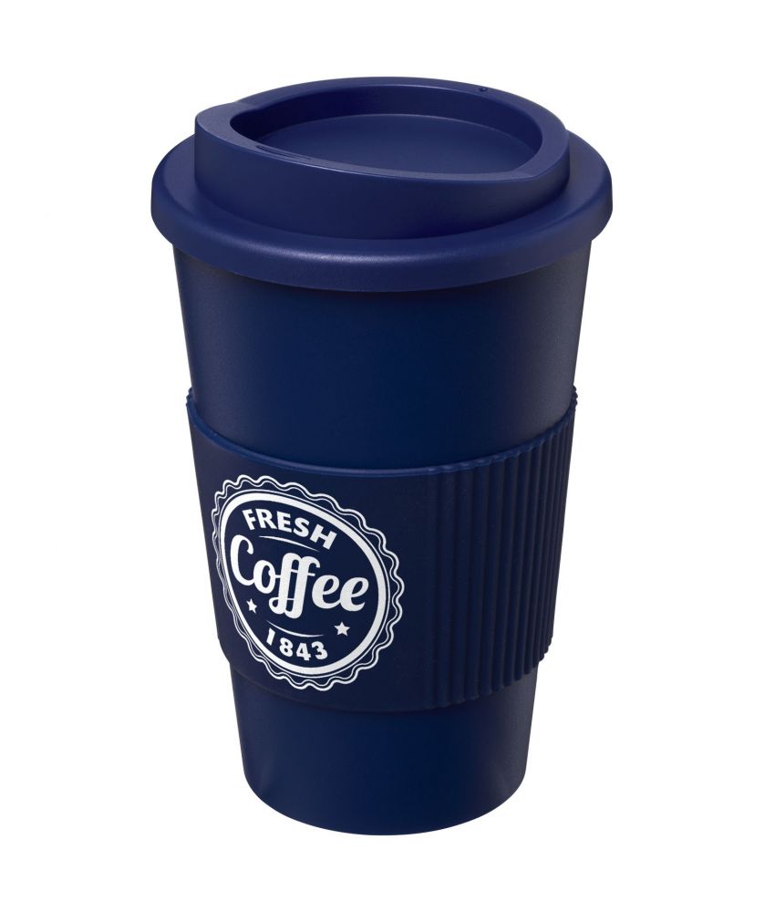 Gobelet isotherme personnalisé à grip 350 ml Americano® Mugs isothermes publicitaire