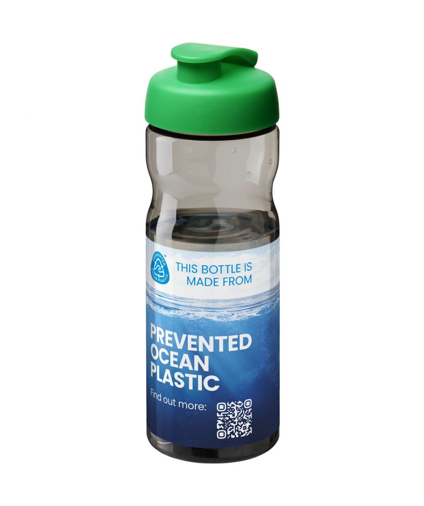 Bouteille de sport « H2O Active® Eco » 650 ml personnalisée Gourdes de sport publicitaire