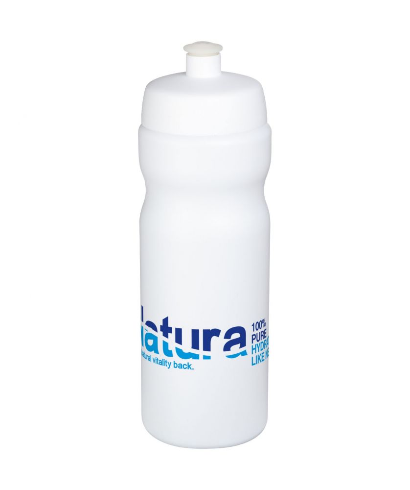 Bouteille de sport personnalisée 650 ml Baseline Plus bec verseur Gourdes de sport publicitaire