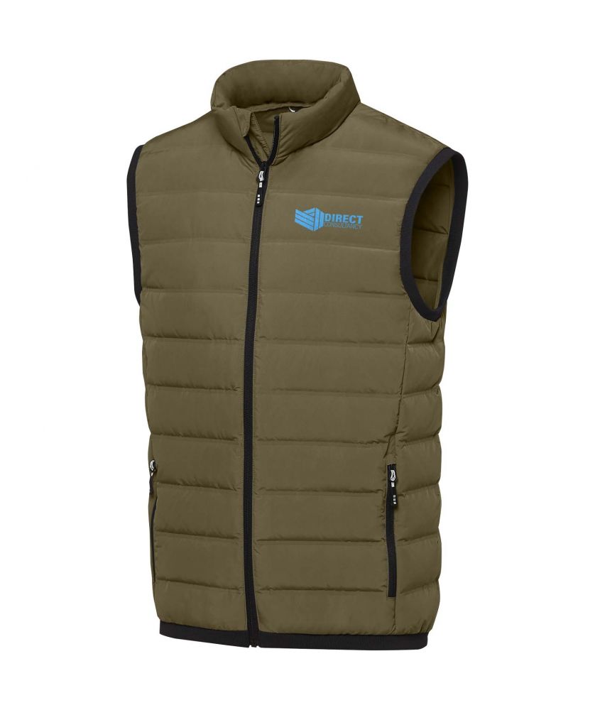 Bodywarmer duvet homme personnalisé Caltha Textiles mode publicitaire