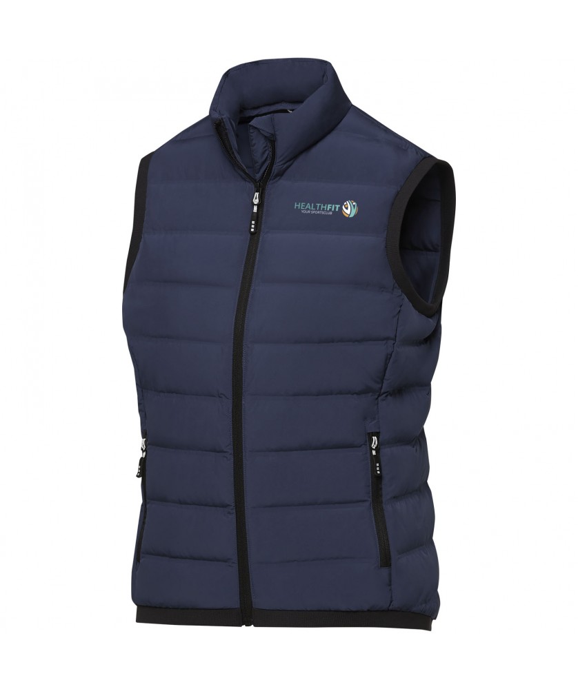 Textiles mode - Bodywarmer duvet Caltha pour femme | PRINTECOM