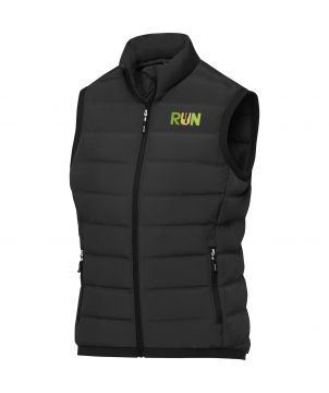 Bodywarmer duvet femme personnalisé Caltha Textiles mode publicitaire
