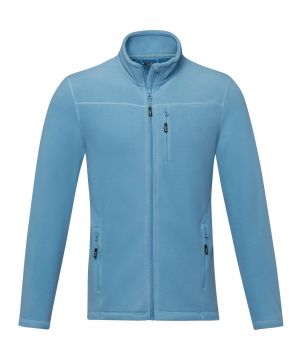 Veste polaire recyclée GRS homme personnalisée Amber