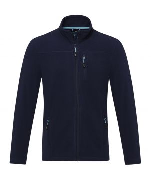 Veste polaire recyclée GRS homme personnalisée Amber Textiles mode publicitaire