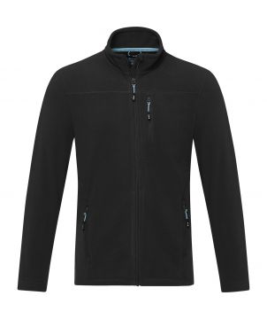 Veste polaire recyclée GRS homme personnalisée Amber Textiles mode publicitaire