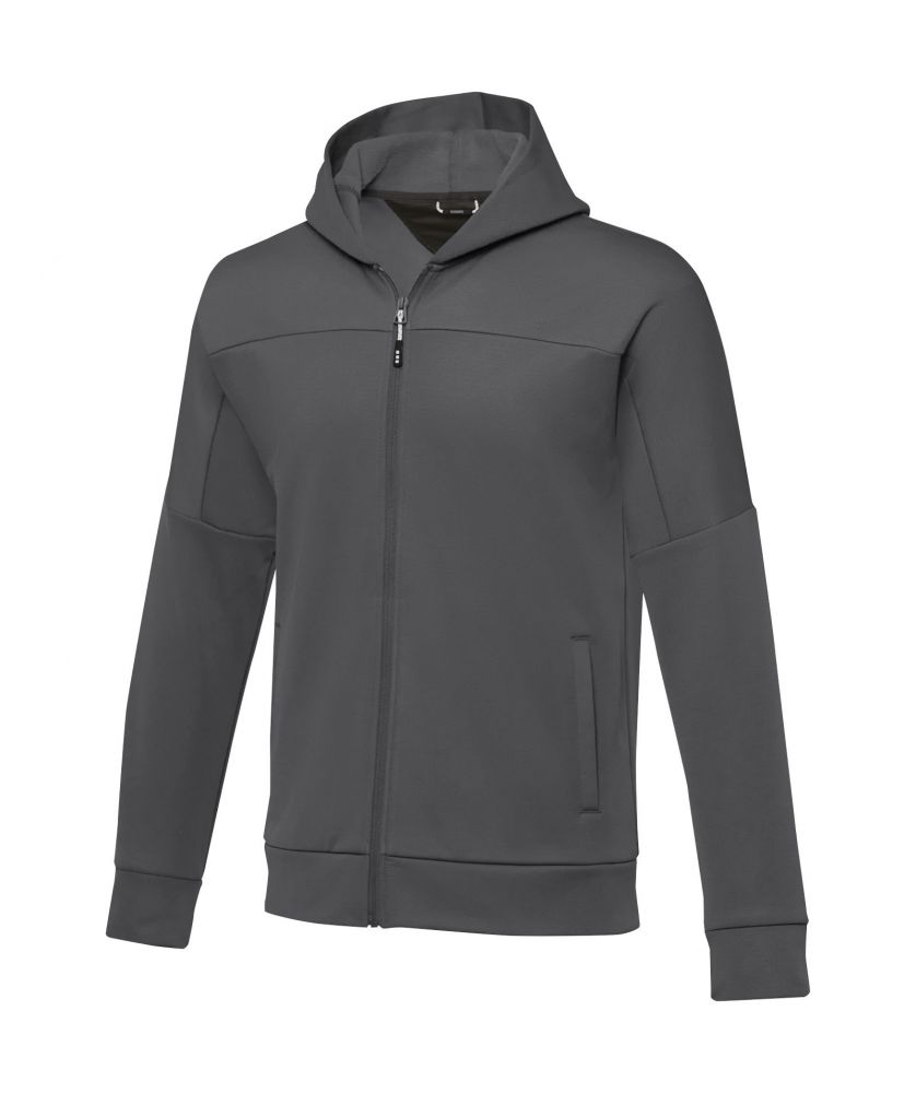 Veste tricot homme personnalisée zippée Nubia Textiles mode publicitaire