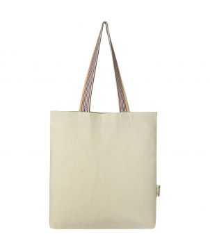 Tote bag coton recyclé personnalisé 180 g 5 L Rainbow Sacs Shopping et Tote Bags publicitaire