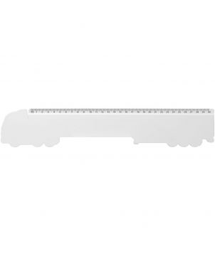 Règle 30 cm en plastique recyclé forme camion personnalisée Tait Règles, Cutters et Calculatrices publicitaire