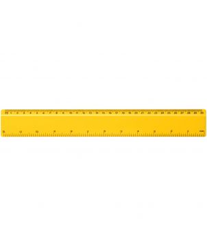 Règle 30 cm en plastique recyclé personnalisée Refari Règles, Cutters et Calculatrices publicitaire