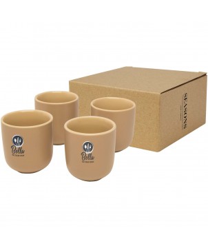 Gobelets et mugs - Tasse à espresso Male de 90 ml à 4 pièces | PRINTECOM