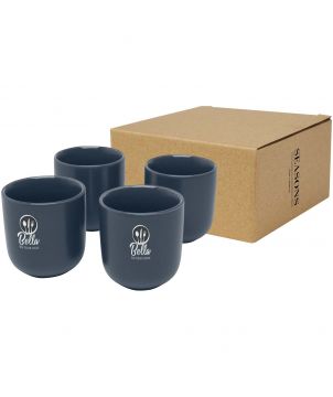 Tasses à espresso personnalisées céramique 90 ml Male (lot de 4) Gobelets et mugs publicitaire