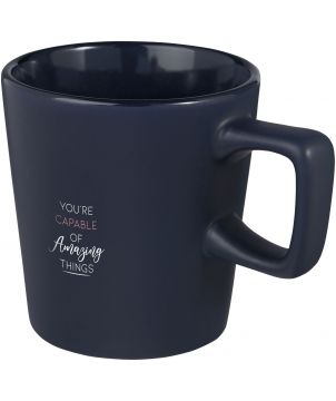 Mug céramique personnalisé mat 280 ml Ross Gobelets et mugs publicitaire