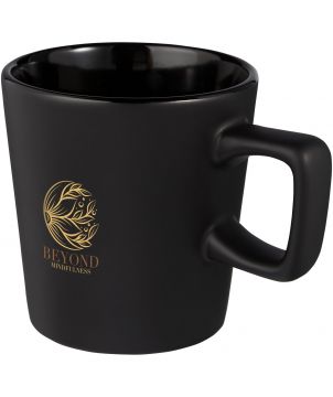 Mug céramique personnalisé mat 280 ml Ross Gobelets et mugs publicitaire