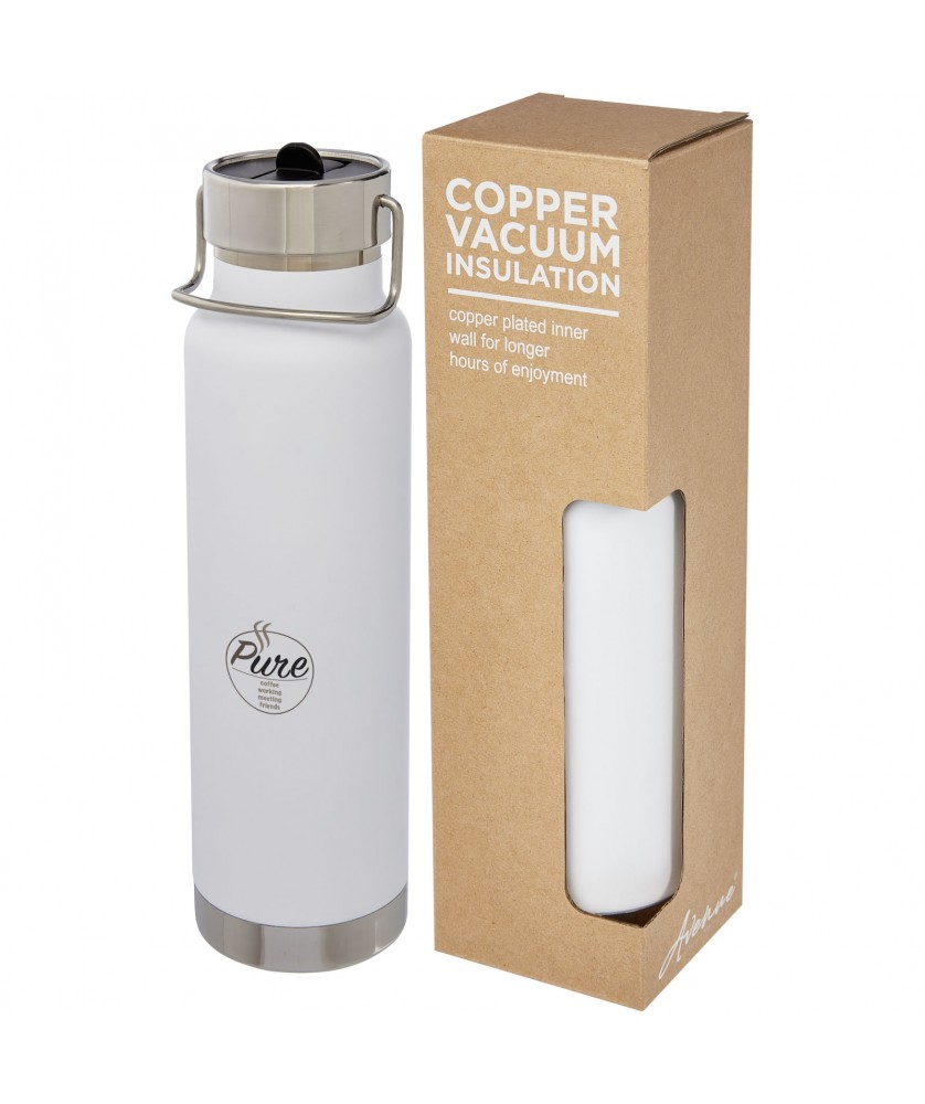 Bouteilles isothermes - Bouteille isotherme de sport Thor de 750 ml avec isolation par le vide et couche de cuivre | PRINTECOM