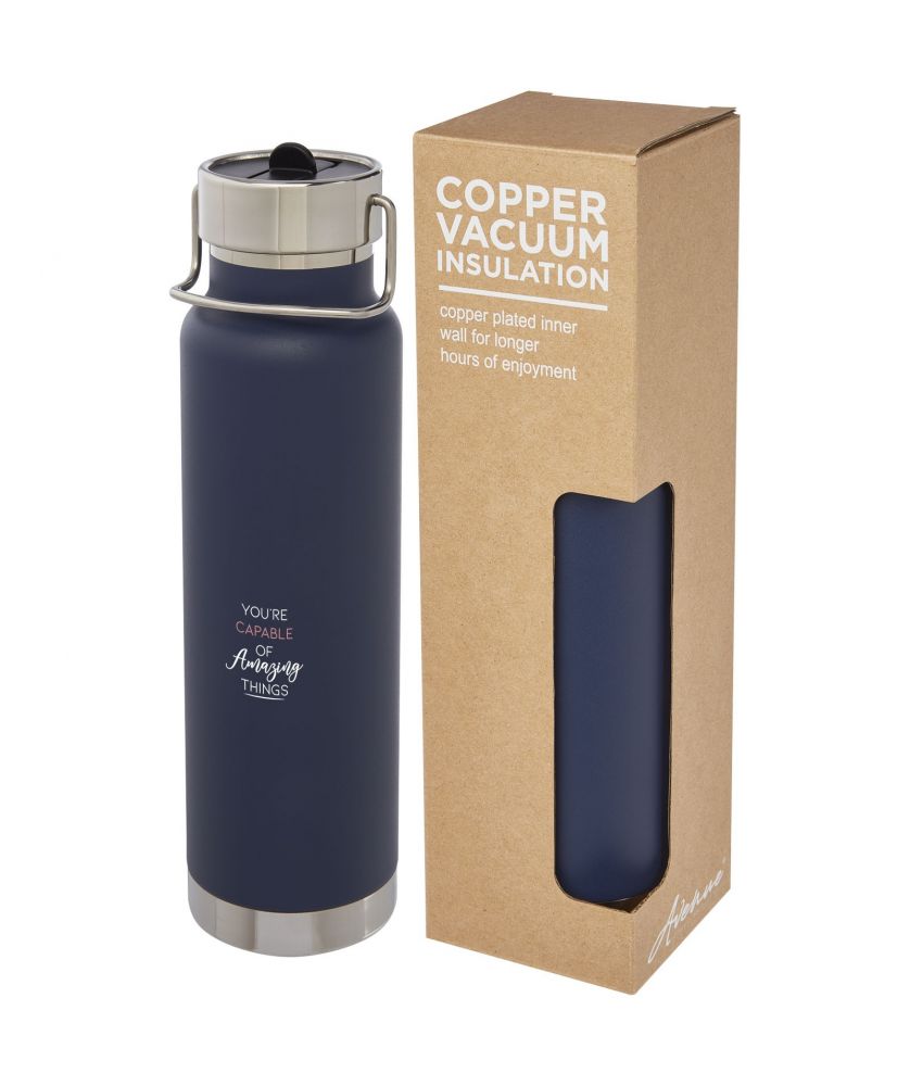 Bouteille de sport isotherme personnalisée inox 750 ml Thor Bouteilles isothermes publicitaire