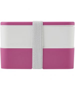 Lunch box 700+700 ml deux compartiments personnalisée MIYO