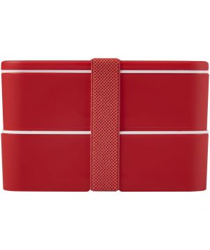 Lunch box 700+700 ml deux compartiments personnalisée MIYO Vaisselle publicitaire
