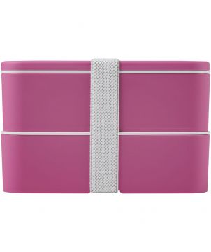 Lunch box 700+700 ml deux compartiments personnalisée MIYO