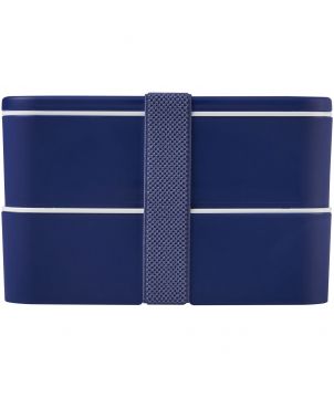 Lunch box 700+700 ml deux compartiments personnalisée MIYO Vaisselle publicitaire