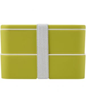 Lunch box 700+700 ml deux compartiments personnalisée MIYO