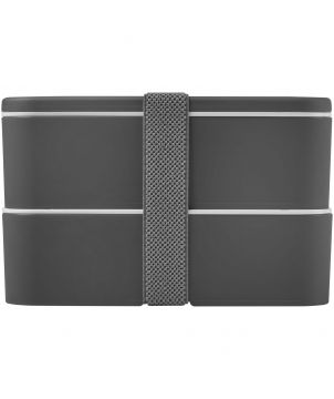 Lunch box 700+700 ml deux compartiments personnalisée MIYO