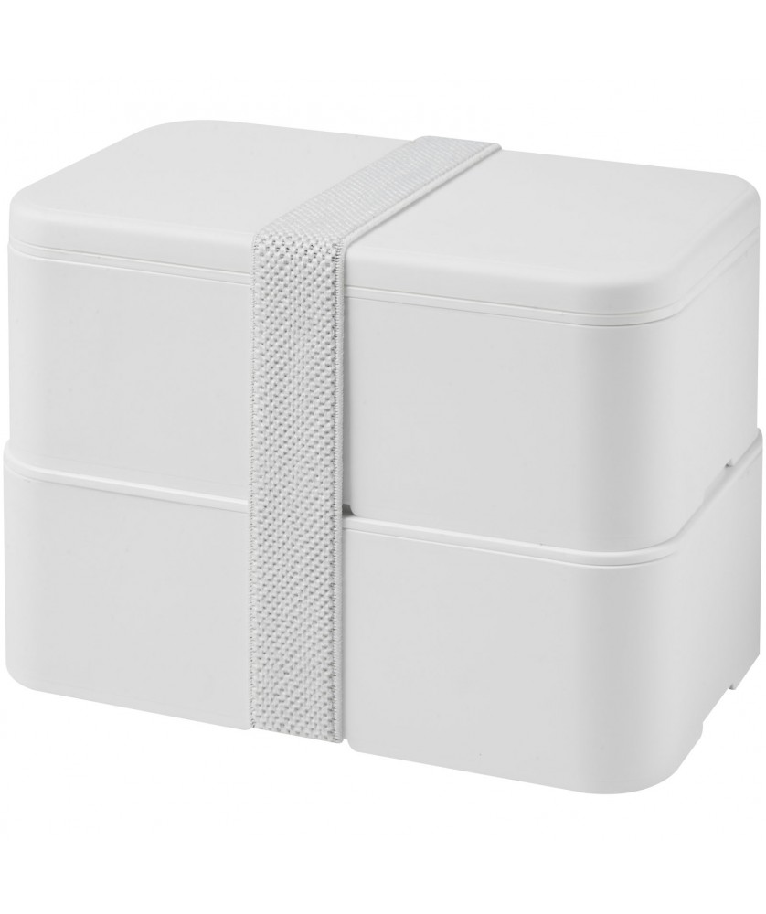 Vaisselle - Lunch box MIYO Pure 700+700 ml à deux blocs | PRINTECOM