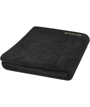 Serviette personnalisée coton 550 g Riley 100x180 Serviettes publicitaire