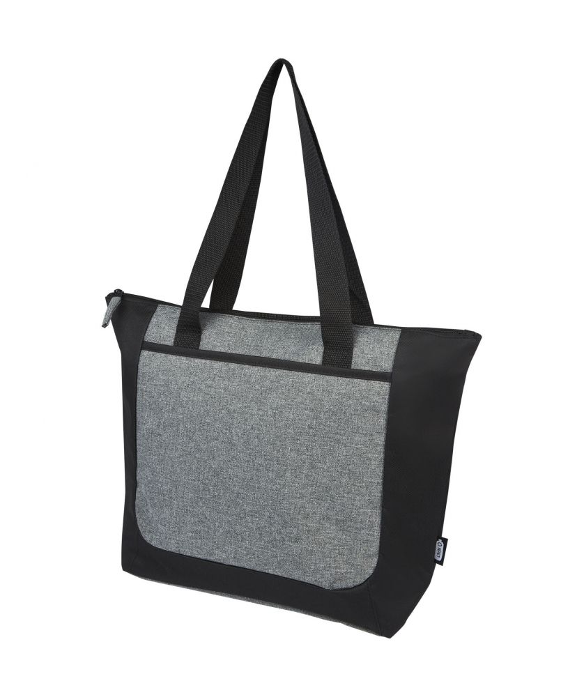 Sac shopping recyclé GRS personnalisé zippé 15 L Reclaim