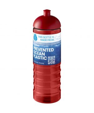 Bouteille de sport personnalisée recyclée océan 750 ml H2O Active Eco Treble dôme Gourdes de sport publicitaire