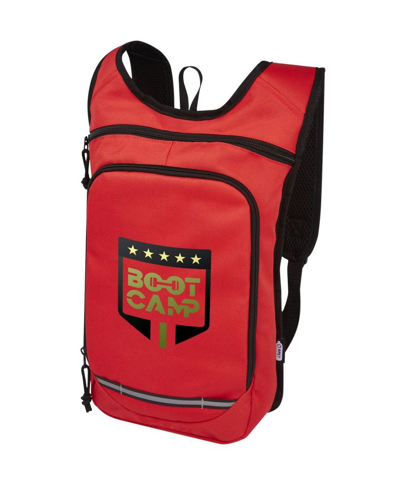 Sac à dos outdoor recyclé GRS personnalisé 6,5 L Trails Sacs à dos publicitaire