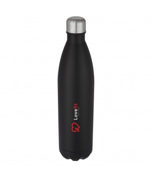 Bouteilles isothermes - Bouteille Cove de 1L en acier inoxydable à isolation sous vide | PRINTECOM