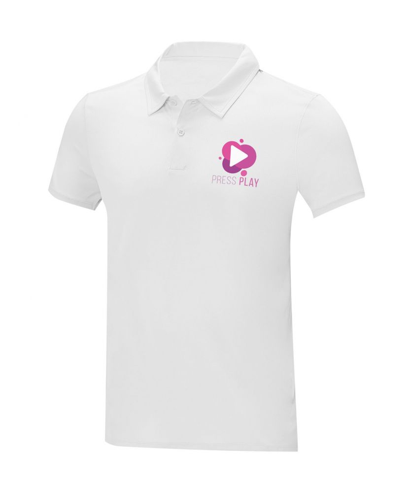 Polo sport homme personnalisé respirant 105 g Deimos Textiles mode publicitaire