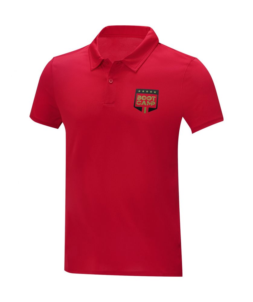 Polo sport homme personnalisé respirant 105 g Deimos Textiles mode publicitaire