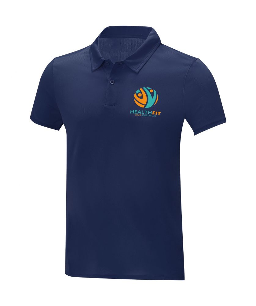 Polo sport homme personnalisé respirant 105 g Deimos Textiles mode publicitaire