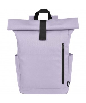 Sacs à dos - Sac à dos Byron de 18 L en RPET GRS 15,6" avec dessus enroulable | PRINTECOM