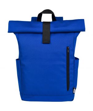 Sac à dos ordinateur recyclé GRS personnalisé 15,6 pouces 18 L Byron Sacs à dos publicitaire