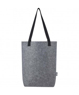 Sacs Shopping et Tote Bags - Sac shopping Felta avec large fond de 12 L en feutre recyclé certifié GRS | PRINTECOM