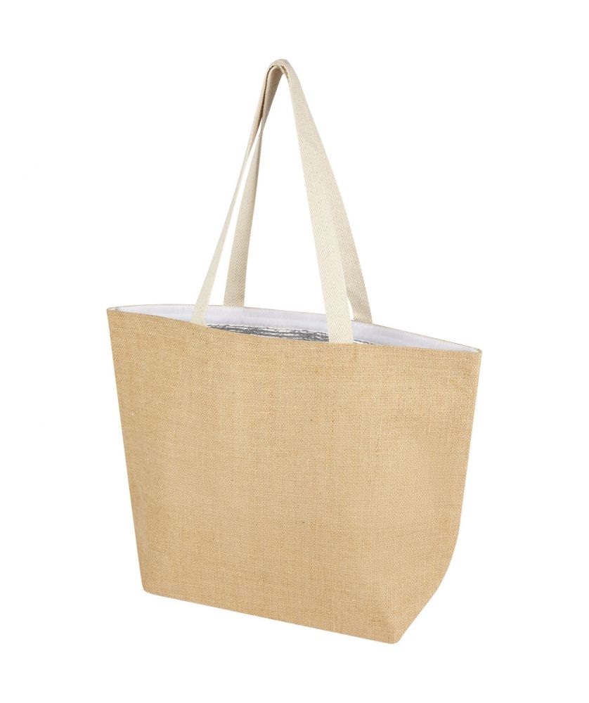 Sac shopping isotherme jute personnalisé 12 L Juta Sacs Shopping et Tote Bags publicitaire