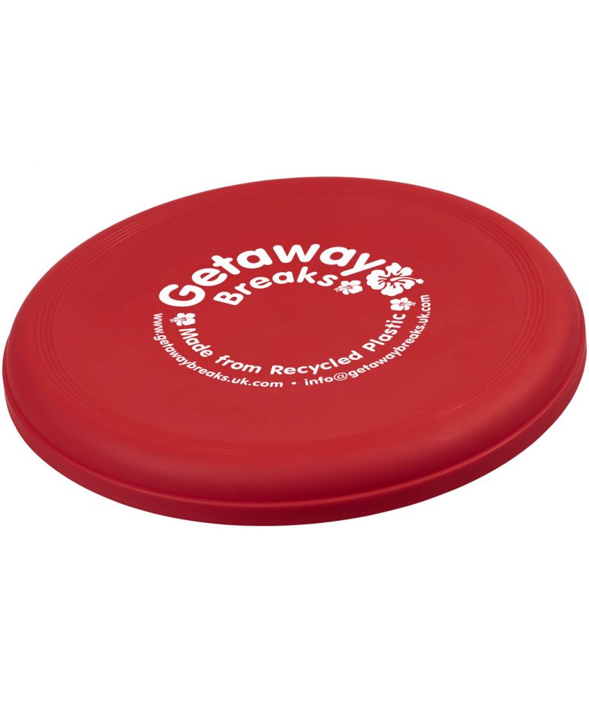 Frisbee en plastique 100 % recyclé personnalisé Orbit Jeux et Jouets publicitaire